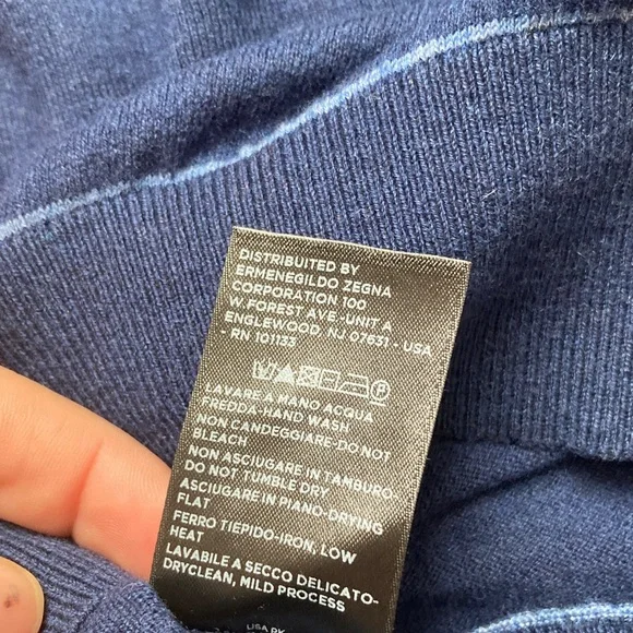 Ermenegildo Zegna Sport Cashmere Blend Sweater
